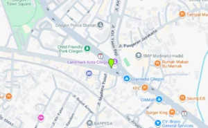 Lokasi Videotron Jl. Raya Merak