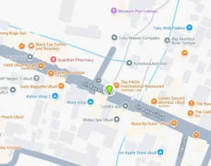 Lokasi Videotron Jl. Raya Ubud