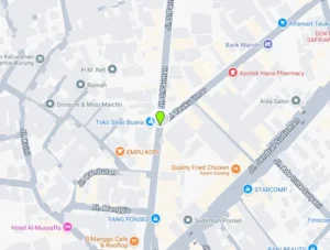 Lokasi Videotron Jl. S. Parman