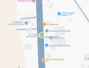 Lokasi Videotron Jl. SM Amin