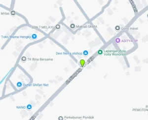 Lokasi Videotron Jl. Simpang Wanareja
