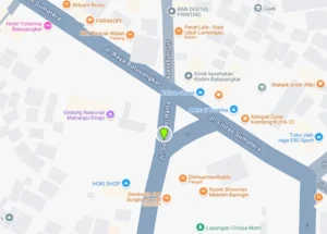 Lokasi Videotron Jl. Soekarno-Hatta