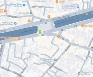 Lokasi Videotron Jl. Tanah Merdeka