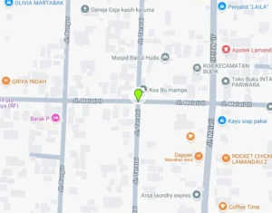 Lokasi Videotron Jl. Teratai