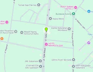 Lokasi Videotron Jl. Tjilik Riwut