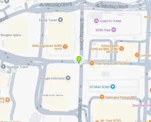 Lokasi Videotron Jl. Tulodong Atas 2