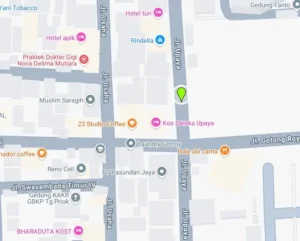 Lokasi Videotron Jl. Upaya