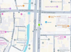 Lokasi videoron Jl. MH. Thamrin