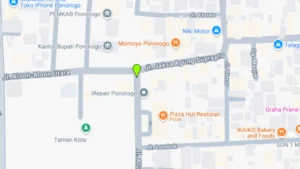 Lokasi Billboard Jl. Alun-Alun Timur