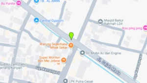 Lokasi Billboard Jl. Gajah Mada