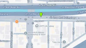 Lokasi Billboard Jl. Inspeksi Kalimalang