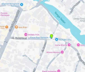 Lokasi Videotron Jl. Abdul Gani