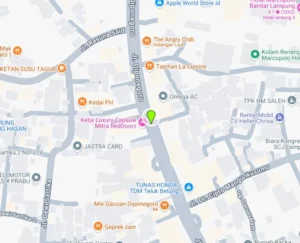 Lokasi Videotron Jl. Diponegoro
