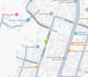 Lokasi Videotron Jl. Gara
