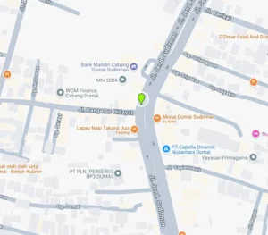 Lokasi Videotron Jl. Jend. Sudirman