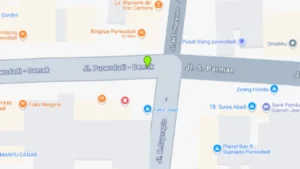 Lokasi Baliho Jl. A. Yani