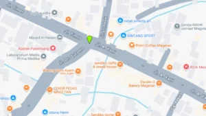 Lokasi Baliho Jl. A. Yani