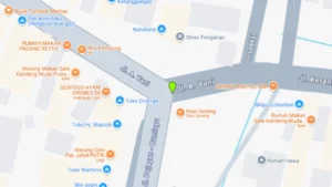 Lokasi Baliho Jl. A. Yani