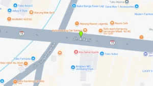 Lokasi Baliho Jl. A.Yani