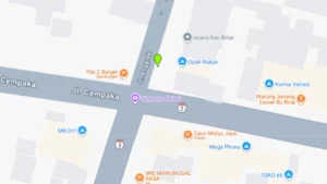 Lokasi Baliho Jl. Anggrek
