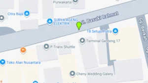 Lokasi Baliho Jl. Basuki Rahmat