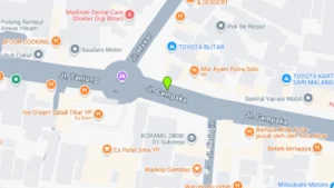 Lokasi Baliho Jl. Cempaka