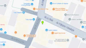 Lokasi Baliho Jl. Diponegoro