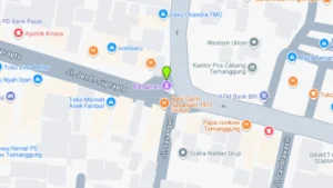 Lokasi Baliho Jl. Diponegoro