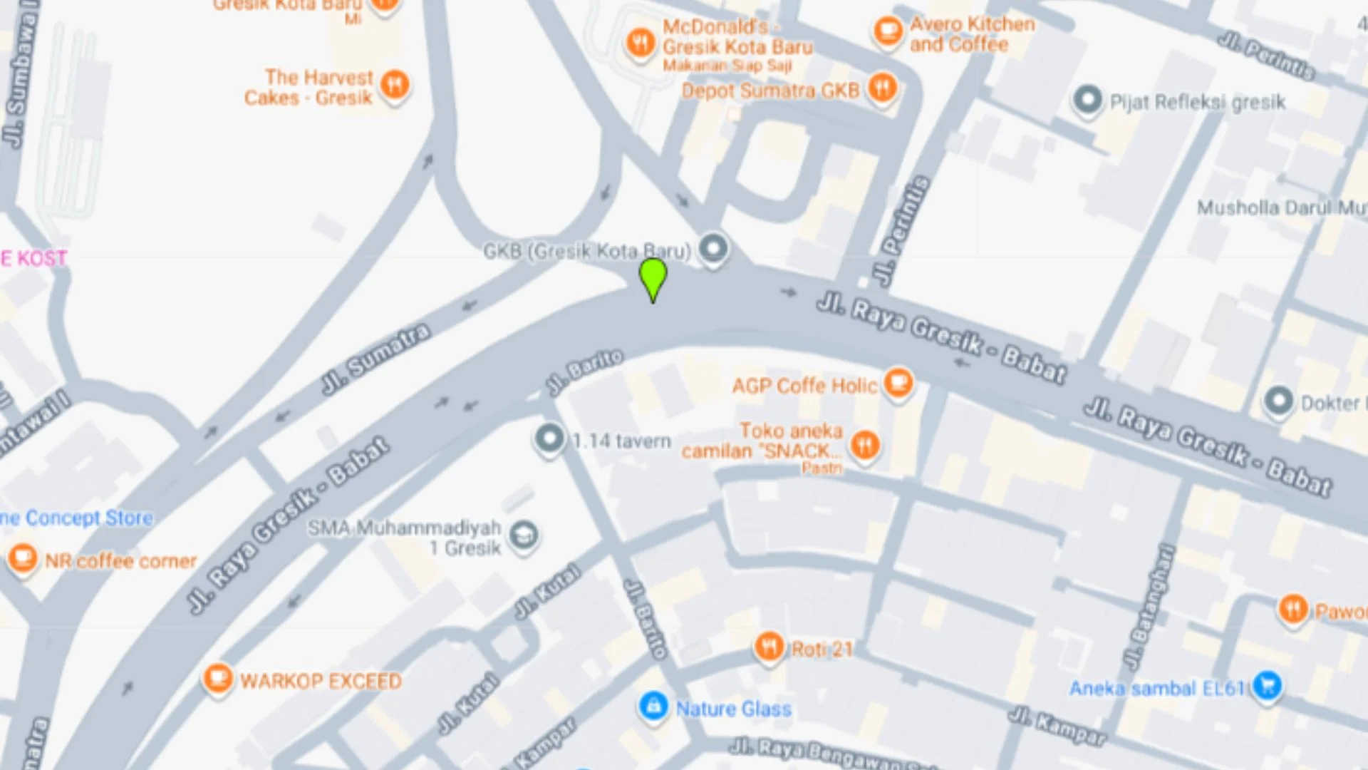 Lokasi Baliho Jl. Dr. Wahidin Sudirohusodo
