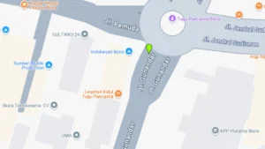 Lokasi Baliho Jl. Gunandar