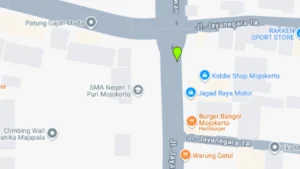 Lokasi Baliho Jl. Jayanegara