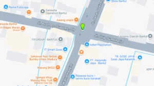 Lokasi Baliho Jl. Jend. Sudirman