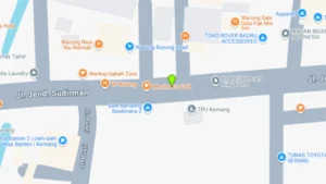 Lokasi Baliho Jl. Jend. Sudirman