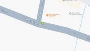 Lokasi Baliho Jl. KH Abdullah Syafei