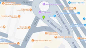 Lokasi Baliho Jl. Kates