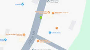 Lokasi Baliho Jl. Lipat Kain
