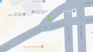 Lokasi Baliho Jl. MT. Haryono
