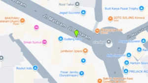 Lokasi Baliho Jl. Mataram