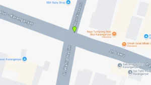 Lokasi Baliho Jl. Mayor Kusmanto