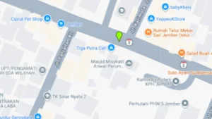 Lokasi Baliho Jl. Panjaitan
