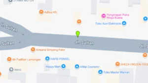 Lokasi Baliho Jl. Pematang Rebah - Rengat Kota