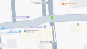 Lokasi Baliho Jl. Pemuda.