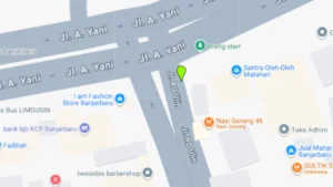 Lokasi Baliho Jl. RO Ulin