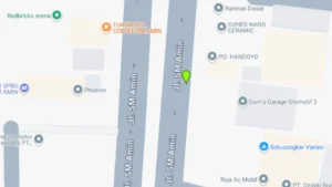 Lokasi Baliho Jl. SM Amin