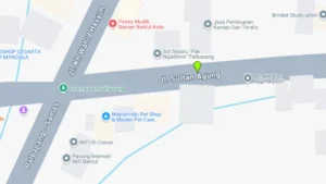 Lokasi Baliho Jl. Sultan Agung