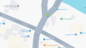 Lokasi Baliho Jl. Sultan Agung
