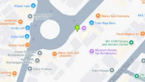 Lokasi Baliho Jl. Supriyadi