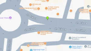 Lokasi Baliho Jl. Trikora