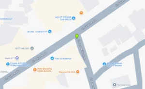 Lokasi Baliho Ngada Jl. Gajah Mada