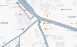 Lokasi Baliho Rokan Jl. Lancang Kuning